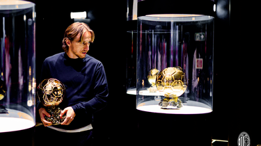 Ballon d’Or Milik Luka Modric Dipamerkan di Museum AC Milan