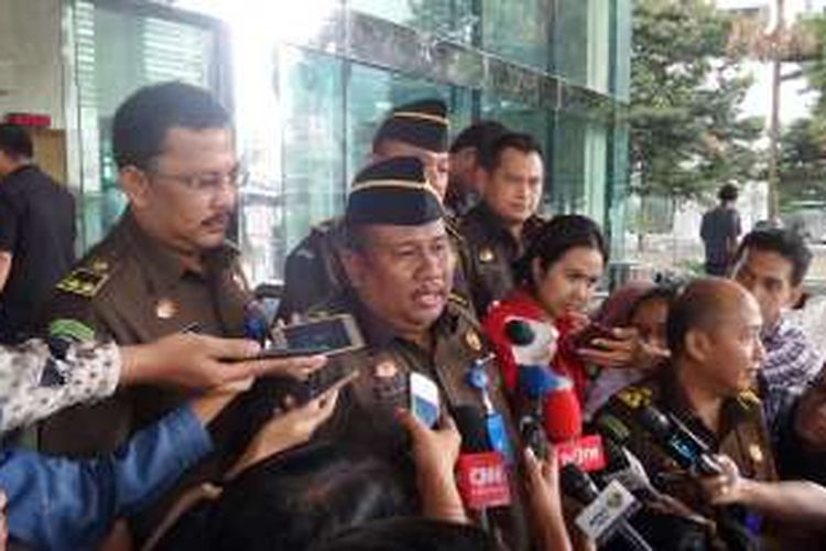 Inspektur Muda bagian Kepegawaian Kejaksaan Agung Wito di Gedung KPK Jakarta, Rabu (21/9/2016).