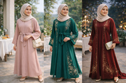 Tren Baju Lebaran 2026: Abaya 'Day to Night' Jadi Pilihan Favorit, Bisa Dipakai dari Ngantor hingga Kondangan