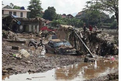 Pengungsi akibat Banjir Bandang di Garut Mencapai 1.000 Orang