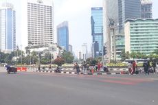 Sepinya CFD Sudirman-Thamrin pada Pekan Pertama Ramadhan