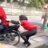 Viral, Video Aksi Karyawan Perempuan di Semarang Kejar Pencuri Bermotor sampai Tubuh Tersungkur