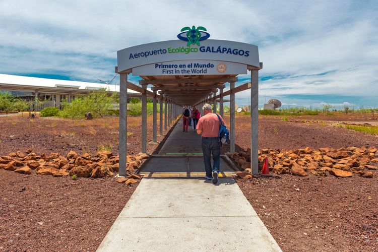 Ecology Airport, Galapagos, Ecuador