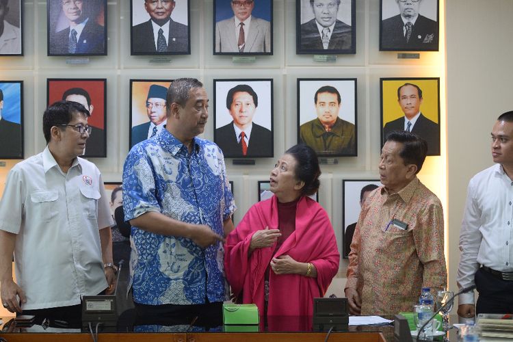 Dewan Perwakilan Rakyat (DPR) RI mengadakan audiensi untuk menyelesaikan masalah dualisme kepengurusan yang terjadi antara Persaudaraan Shorinji Kempo Indonesia (PERKEMI) dengan Persatuan Olahraga Kempo Indonesia (Porkemi) di Gedung Nusantara I, Senayan, Jakarta, Rabu (24/7/2019). 