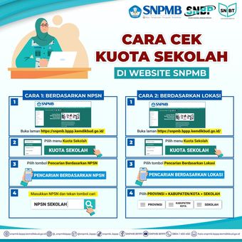 2 Cara cek kuota sekolah SNBP 2023