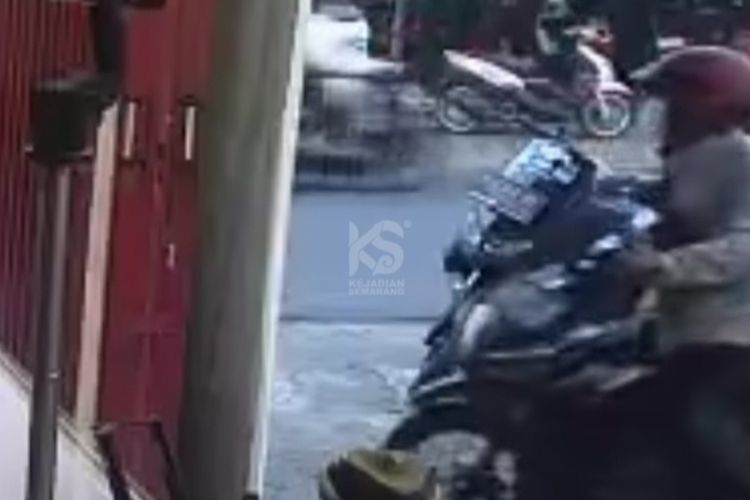 Pencuri motor di Semarang 