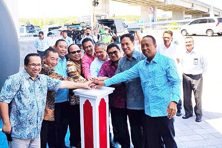 Peresmian SPKLU di Tol Bali Mandara