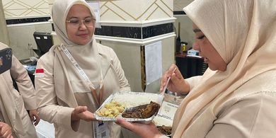 Jemaah Haji Indonesia Dapat 15 Porsi Makanan Siap Santap saat Puncak Armuzna