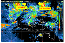 Dua Siklon Tropis Kembali Terdeteksi Dekat Indonesia, Ini Dampaknya