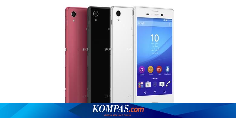 Xperia M4 Aqua Smartphone Anti Air Baru Dari Sony
