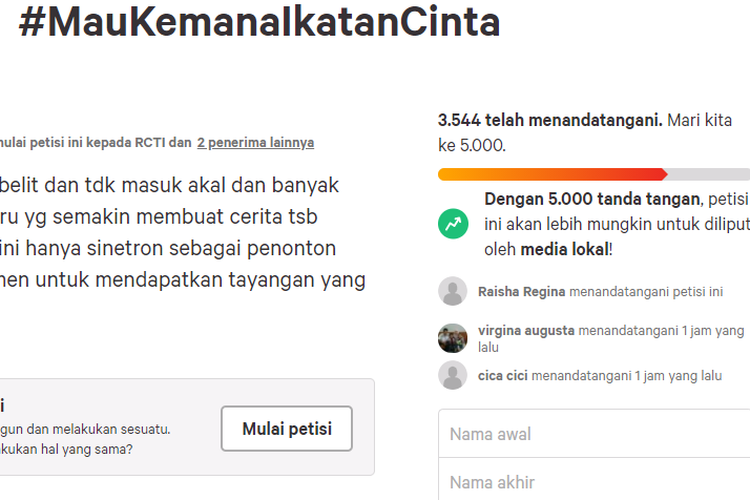 Petisi Ikatan Cinta