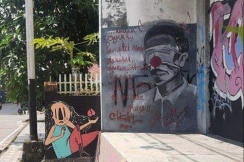 Ada Mural Jokowi Mirip Badut di Pangkalpinang, Ini Sikap Pol PP dan Polisi