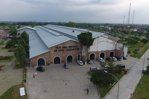 Rest Area Km 260B Banjaratma, Eks Pabrik Gula yang Kini Jadi Daya Tarik di Tol Pejagan-Pemalang
