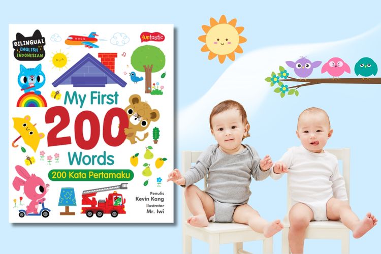 Buku My First 200 Words &ndash; 200 Kata Pertamaku