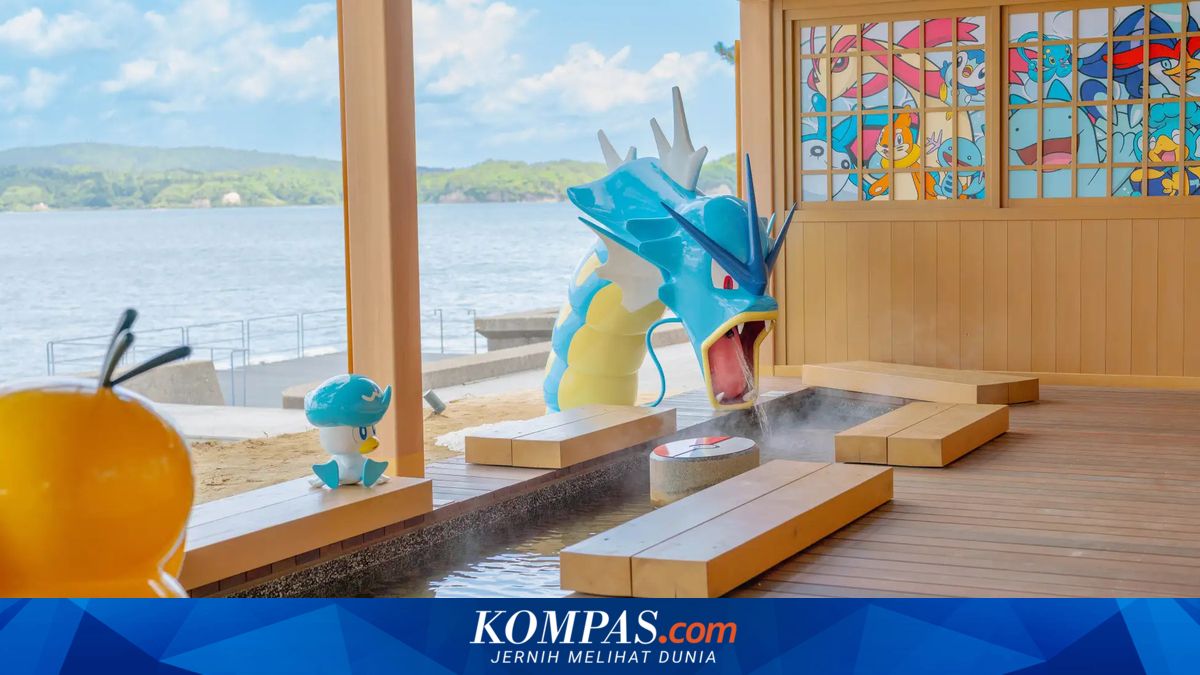 Baru Buka 2 Bulan, Patung Pokemon di Onsen Jepang Ini Rusak