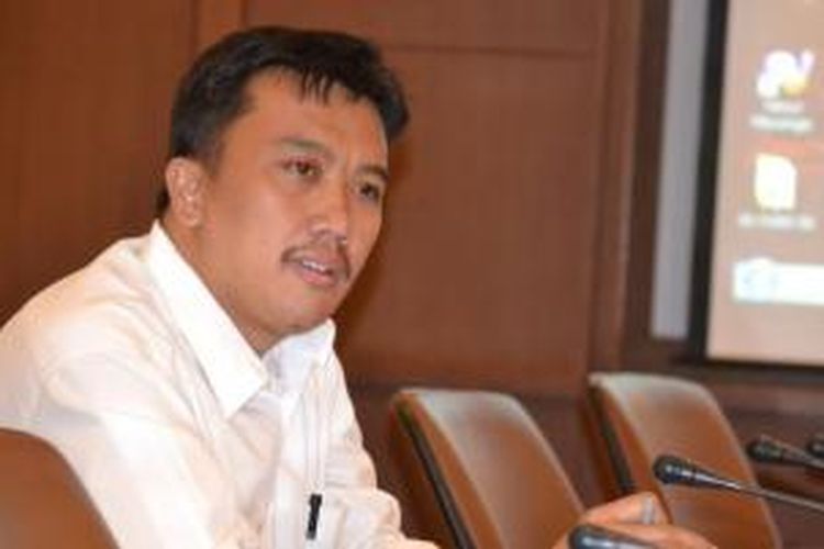 Menpora Imam Nahrawi dalam diskusi dengan Redaksi Kompas, Selasa (4/11/2014)