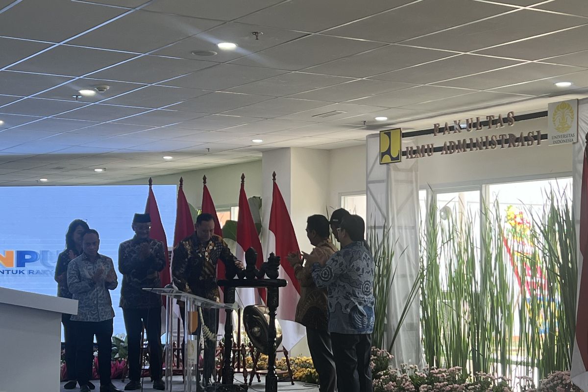 AHY-Dody Resmikan Gedung Baru FIA UI, Hasil Dana Hibah Rp 126 Miliar