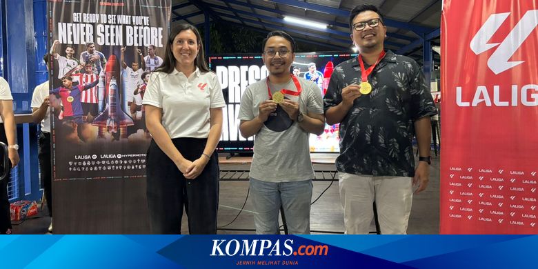 KOMPAS.com Raih Penghargaan Media Online Terbaik dari LALIGA