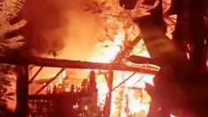 Ditinggal Sendirian, Kakek Lansia di Ngawi Tewas Saat Rumah Terbakar