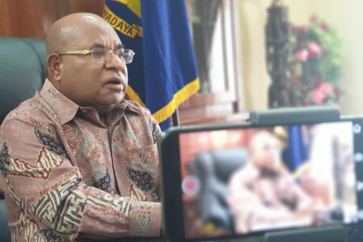 Gubernur Papua Lukas Enembe.