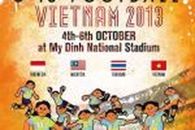 Logo Yamaha Asean Cup U-13 2013 Vietnam.