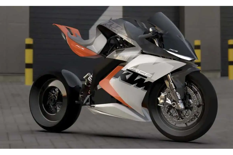 Motor konsep KTM bertenaga listrik.
