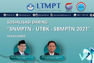 LTMPT Gelar Sosialisasi SNMPTN-UTBK-SBMPTN 2021, Catat Tanggalnya