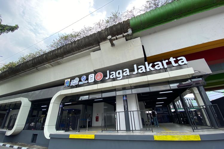  Tampilan Baru Halte TransJakarta Senen Central, Kini Bernama Jaga Jakarta