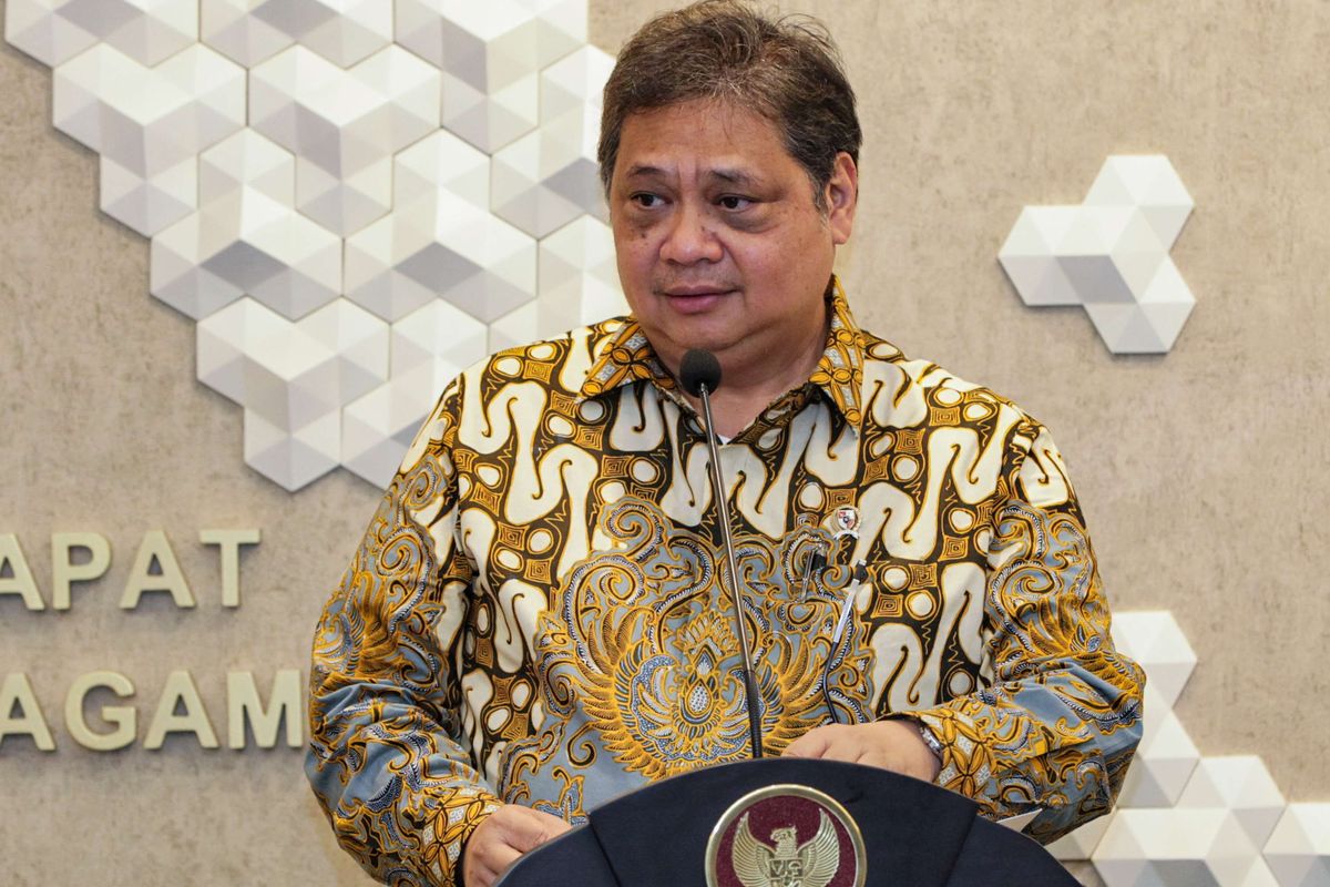 Menteri Koordinator Bidang Perekonomian Airlangga Hartarto. 