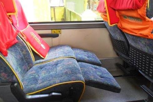 Leg Rest dan Foot Rest pada Bus AKAP, Fitur Sederhana tapi Bikin Nyaman