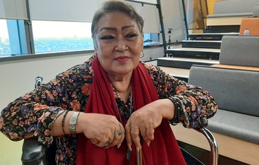 Anak Semata Wayang Komposer Ismail Marzuki, Rachmi Aziyah di Capital Palace, Jakarta Selatan, Rabu (27/9/2023)