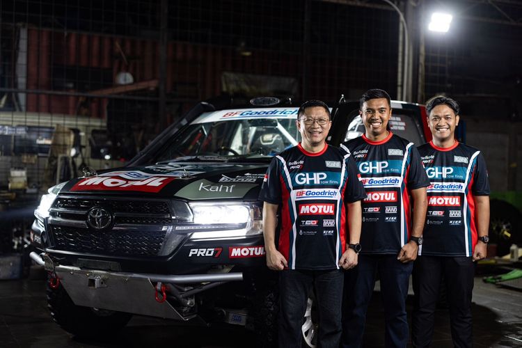 Tim balap reli Jejelogy GHP akan mengikuti Asia Cross Country Rally (AXCR) 2024