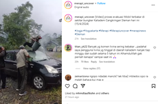 Video Penyelamatan Grand Livina yang Terbakar di Bungker Kaliadem