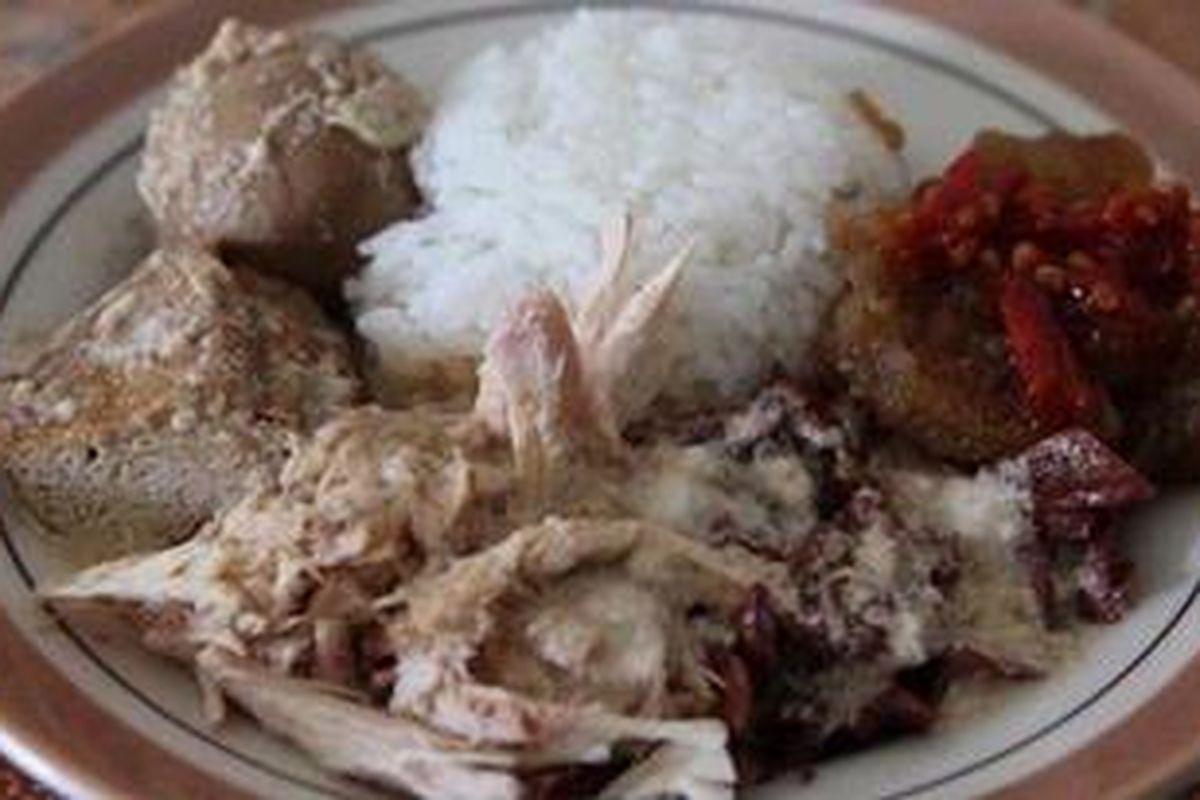 Gudeg Bu Djuminten, Yogyakarta.