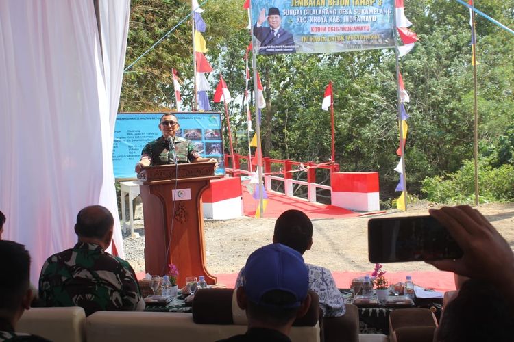 Jembatan Penghubung Dua Desa di Indramayu Rampung, Warga Tak Perlu Lagi Memutar Jauh
