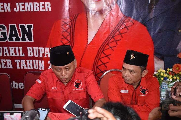 Ketua DPC PDIP Jember Arif Wibowo