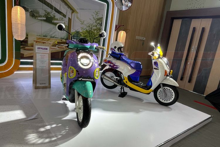 Honda Scoopy model baru versi modifikasi