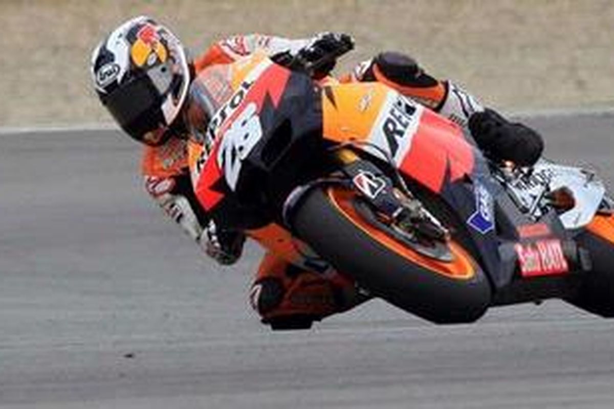 Pebalap Repsol Honda, Dani Pedrosa.