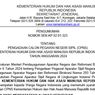 Kemenkumham Buka 9.070 Formasi CPNS 2024, SMA Bisa Daftar!