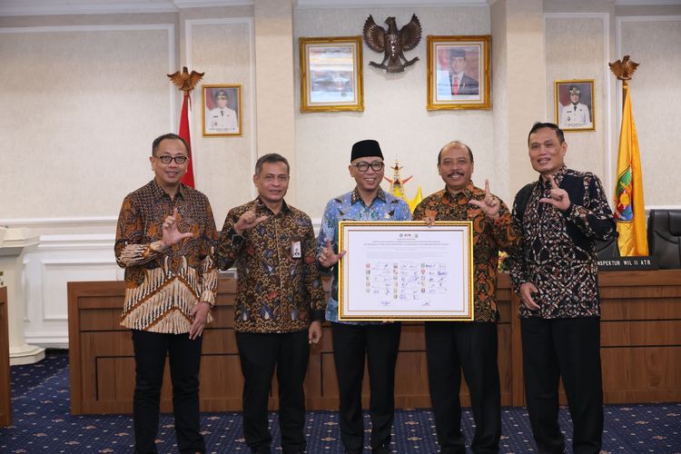 Gandeng KPK, ATR/BPN Tawarkan 9 Program Strategis, Genjot Investasi di Lampung