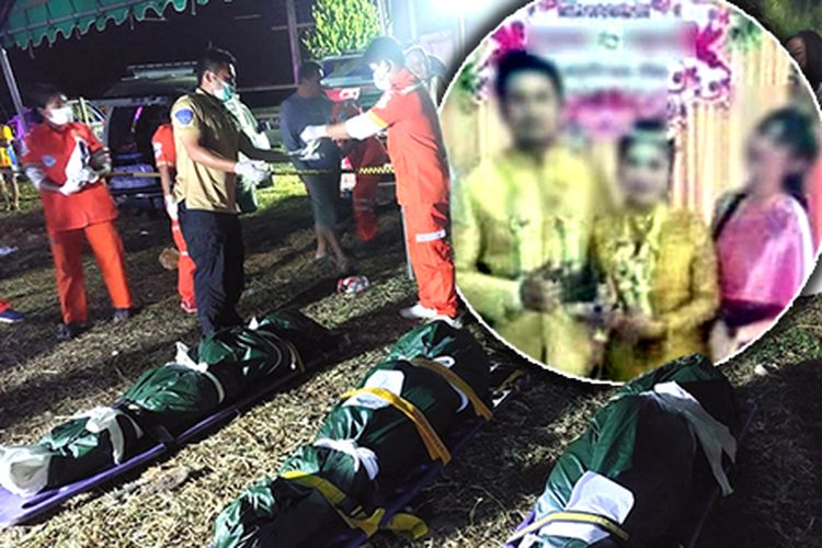 Seorang atlet para-atletik Thailand, Chaturong SukSuk (28), membunuh pengantinnya dan empat orang lainnya di resepsi pernikahan mereka sebelum menembakkan pistol ke dirinya sendiri pada Sabtu (25/11/2023).
