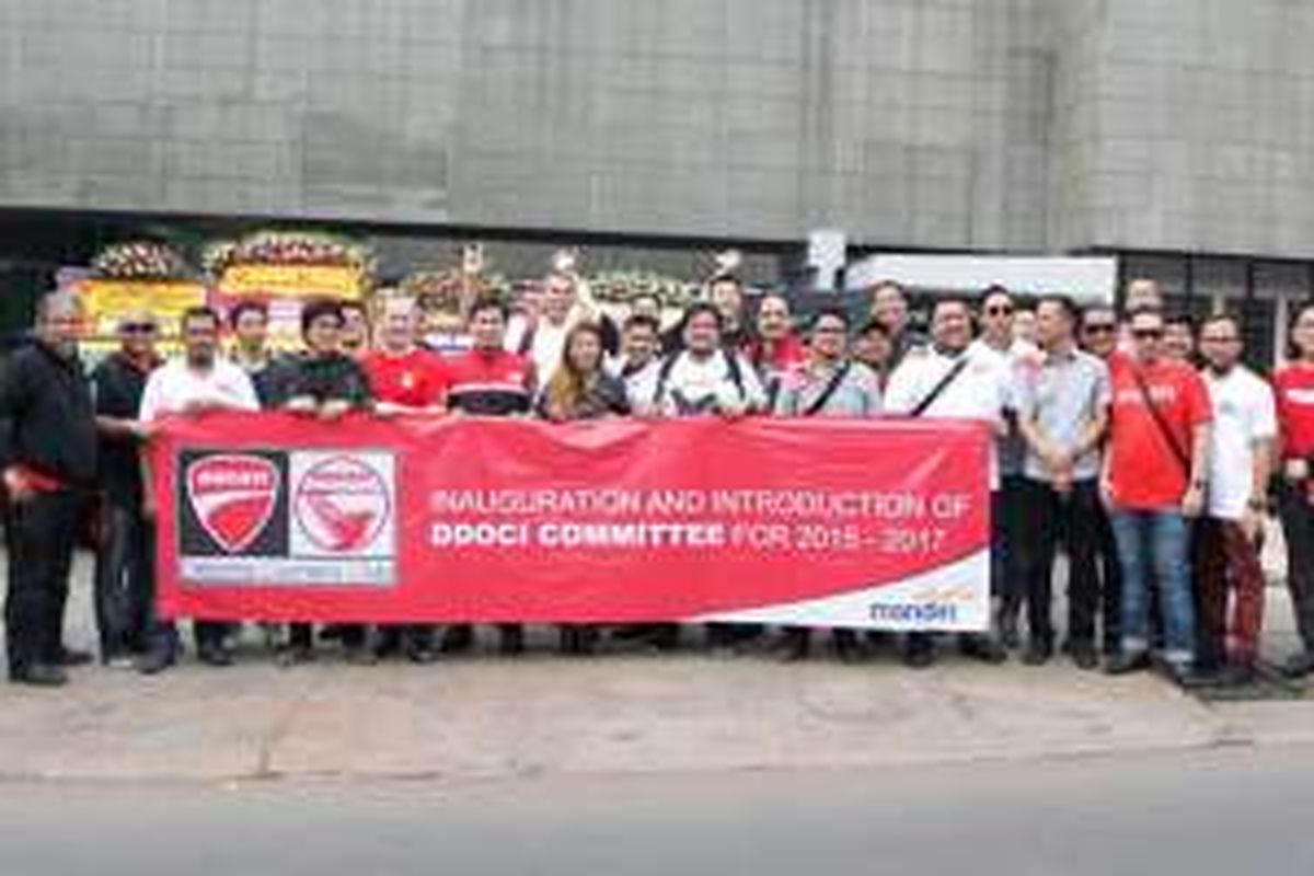 Ducati Desmo Owners Club Indonesia (DDOCI) bersilahturahmi dengan Garansindo.