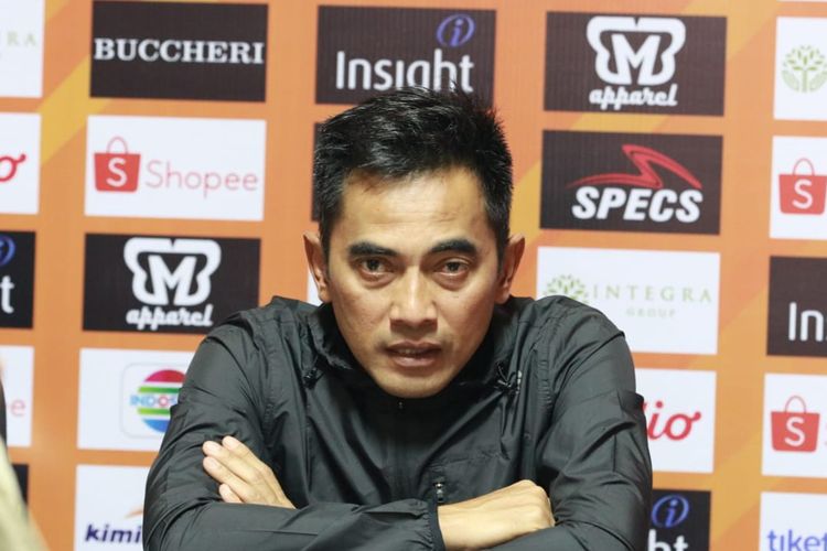 Pelatih PSS SLeman, Seto Nurdiantoro.