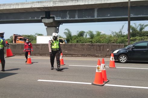 Hari Kedua Uji Coba Ganjil Genap Berlaku sampai Km 188 Palimanan