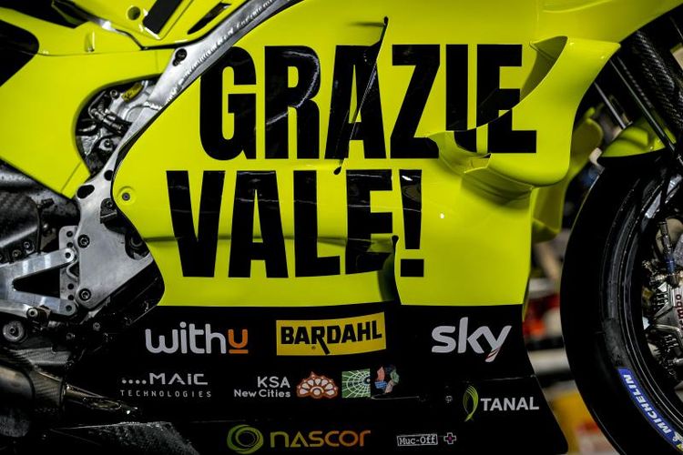 Tim balap VR46 gunakan livery spesial untuk Valentino Rossi