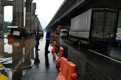 Catat, Ini Titik Ruas Tol yang Terendam Banjir di Jabodetabek 