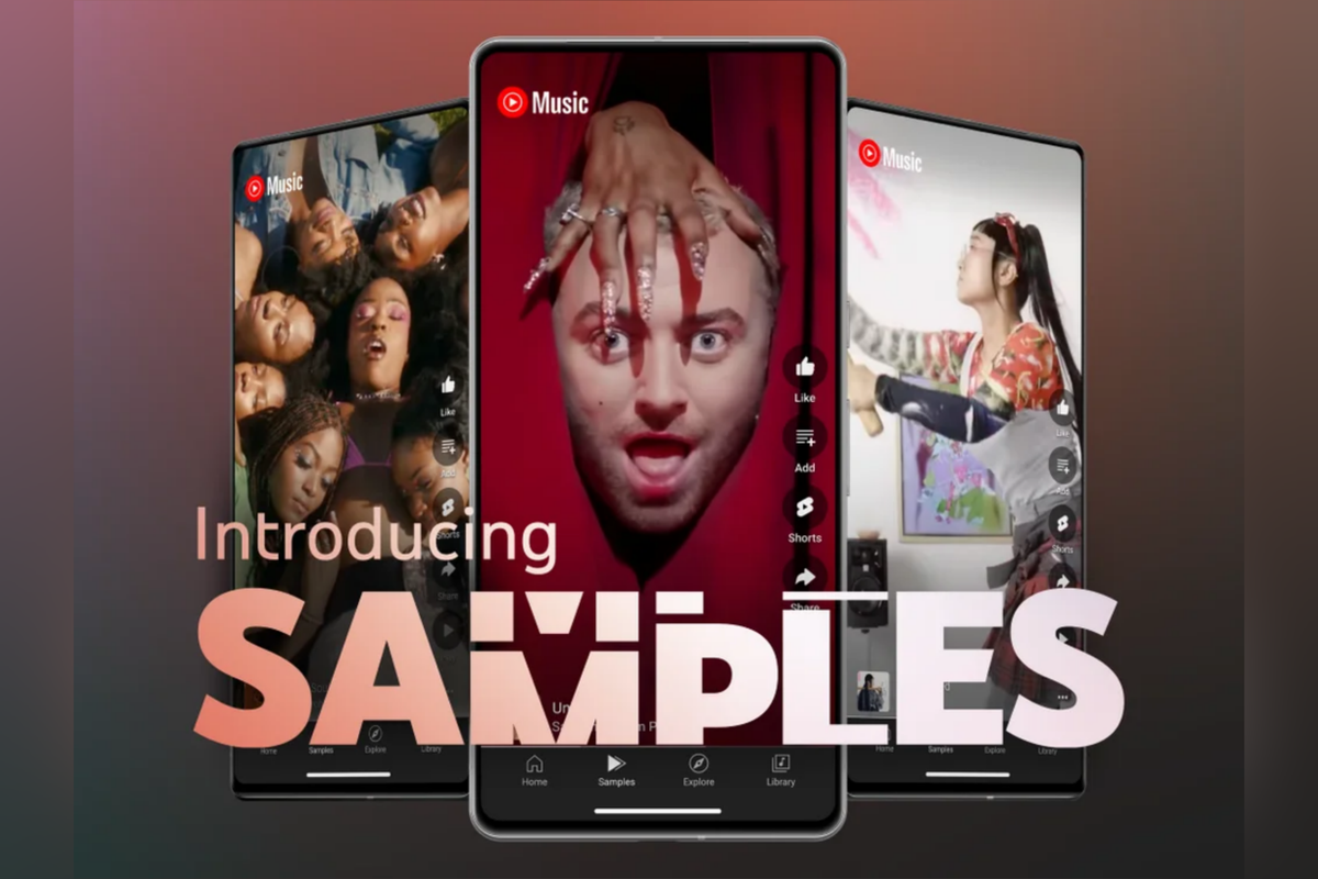 YouTube Music resmi meluncurkan tab Samples, Selasa (15/8/2023). Fitur baru untuk menemukan (discovery) musik baru lewat sampel/potongan musik. Pengguna bisa melihat potongan klip video, lagu, dan sekilas tentang musisi yang direkomendasikan. Kemudian juga bisa membuat Shorts dari musik tersebut, menambahkan lagu ke playlist, hingga memutar lagu yang baru ditemukan.