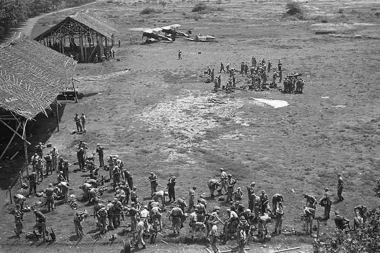 Suasana Agresi Militer Belanda II pada Desember 1948 di Yogyakarta.