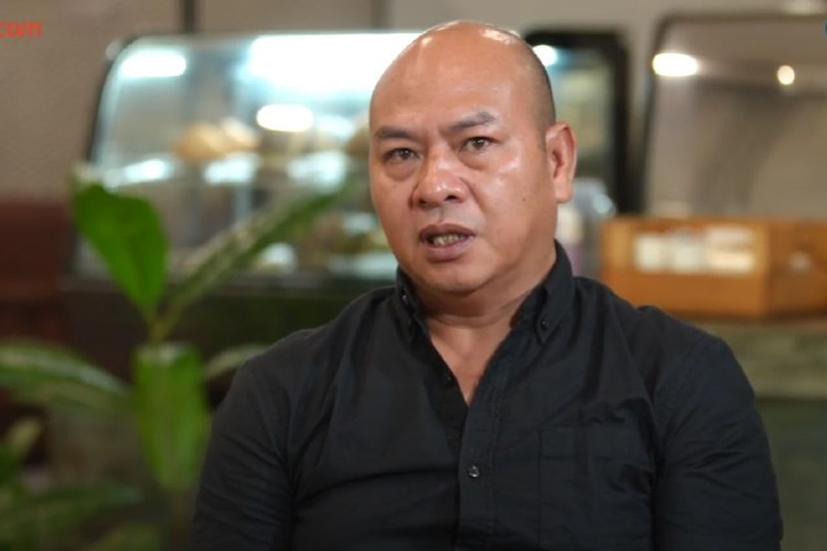 Nikson Nababan saat diwawancara dalam program Gaspol Kompas.com.