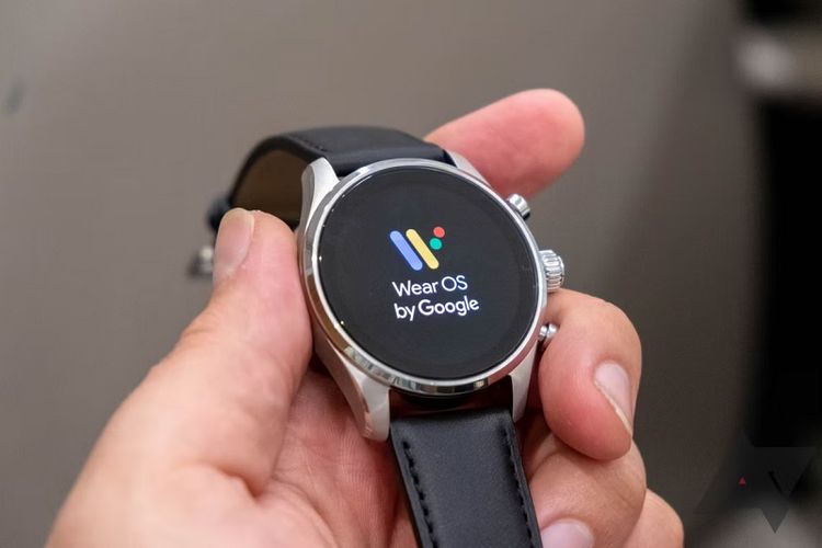 Ilustrasi sistem operasi khusus smartwatch Wear OS